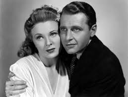 Evelyn Ankers and Ralph Bellamy.
