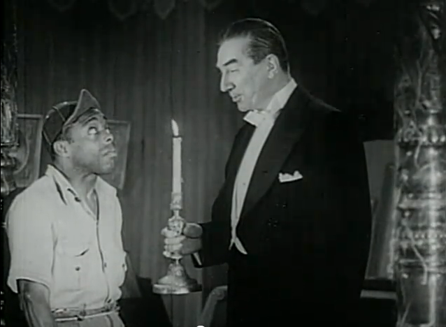 Ernest Morrison and Bela Lugosi in Spooks Run Wild (1941).