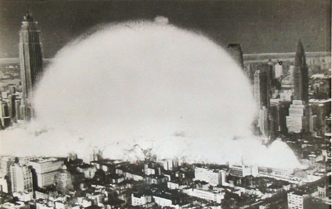 New York City getting bombed in Invasion U.S.A.