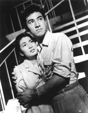 Akira Takarada and Momoko Kochi. 